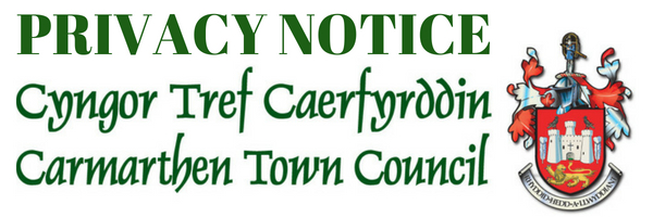 carmarthen town council privacy notice